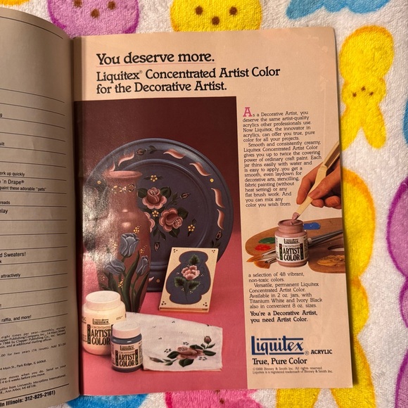 VTG Crafts n Things Magazine Feb 1989 Valentines Day Grannycore Tradwife - Picture 4 of 7